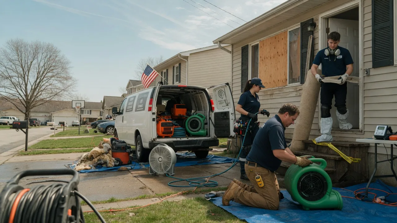 Water Damage Restoration in Claremore, OK near me